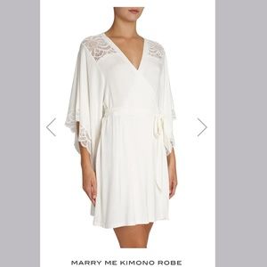 NWT Eberjey Marry Me Kimono Robe size Small